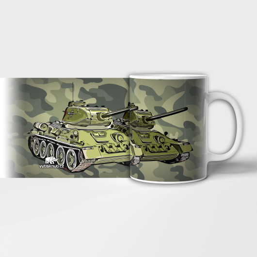 Vojensk technika - tank T-34